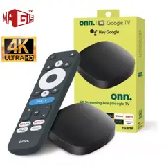 AMERICAN GENERICS - Convertidor SmartTV Watch Onn 4K Full HD MAGIS con Asistente de voz