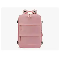 INNOVA - Maleta Morral Para Laptop Puerto Usb Viajero Práctico Amaz Rosa