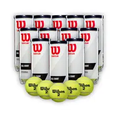 WILSON - Combo 12 Tarros Pelotas de Tenis Grand Slam X3P