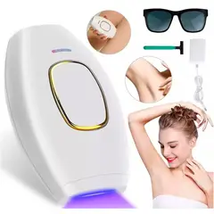ONE PIXEL - Depiladora Electrica Láser IPL Permanente Corporal Pulsos Blanca