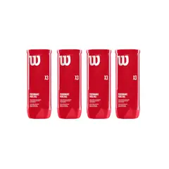 WILSON - Combo 4 Tarros Pelotas de Pádel Performance X3P