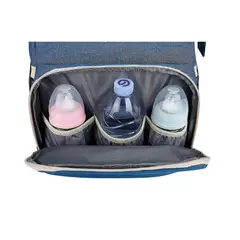 GENERICO - Pañalera Multifuncional Bolso Bebe Cambiador Plegable
