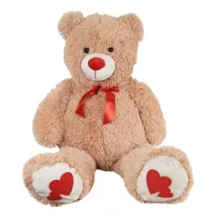 KISSES - Peluche Oso PK2236 Beige 90 cm