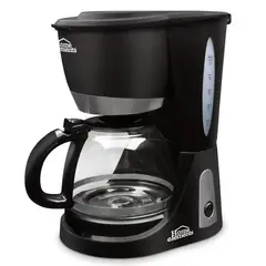 HOME ELEMENTS - Cafetera Eléctrica He-7031a Negra 12 Tazas