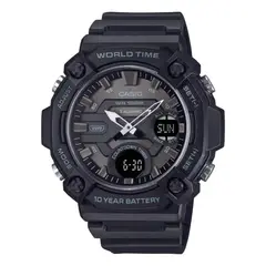 Casio - Reloj Modelo AEQ-120W-1B Diseño Deportivo