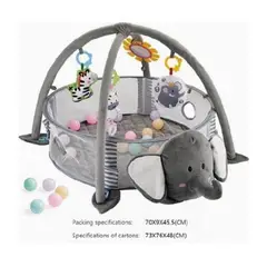 GENERICO - Gimnasio Musical Elefante 3en1 Piscina Pelotas Para Bebe
