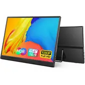 GENERICO - Monitor Portátil FHD 156 con Pantalla IPS y Conexión USB-CHDMI