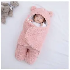 MULTIPLACE COLOMBIA - Sleeping para bebe termico en peluche Rosado 6-9 meses-