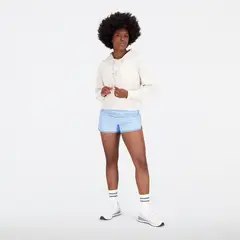 NEW BALANCE - Pantaloneta Original NB Athletics Azul Mujer