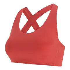 NEW BALANCE - Top Original Fuel Bra DRYx Naranja Para Mujer