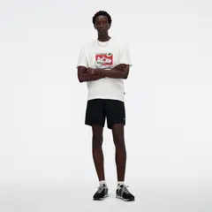 NEW BALANCE - Camisa Deportiva Original Good Blanco Hombre