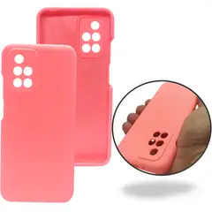 GENERICO - Funda Estuche Silicone Case Compatible Xiaomi Redmi 10 4G Salmón