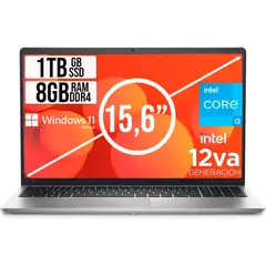 DELL - Portátil Inspiron 15 Intel Core I3 1215U 8GB RAM 1TB SSD W11 Home