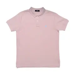 GENERICO - Camiseta Polo AX Rosado Algodón
