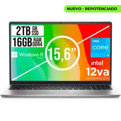 DELL - Portátil Inspiron Intel Core I3 1215U 16GB RAM 2TB SSD 15.6" Windows 11 Home