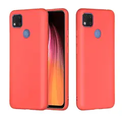 GENERICO - Funda Silicone Case Compatible Xiaomi Redmi 9C y Redmi 10A Salmón
