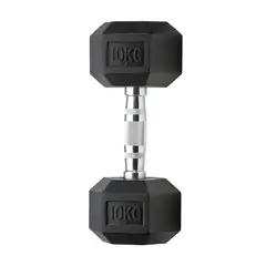 GENERICO - Mancuerna Hexagonal De 10 Kg Encauchetada und