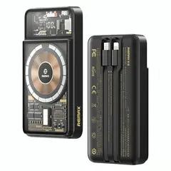 REMAX - PowerBanK 10000mAh 20W + 225W Con Cargador Inalambrico RPP-580