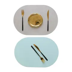 MULTIPLACE COLOMBIA - Individuales para comedor set por 4 puestos con portavasos