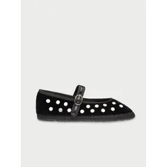 FLABELUS - Baleta mae silver black Plateado BALETABAESILVBLK