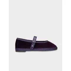 FLABELUS - Baleta velvet pierre purple Morado BALETPIERREPURP