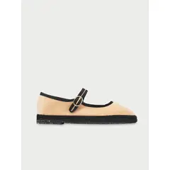 FLABELUS - Baleta mary jane theodora Beige MAJATERCIOPTHEO