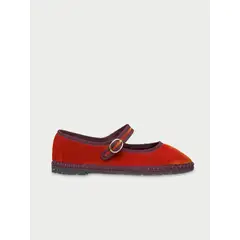 FLABELUS - Baleta mary jane margaret Rojo MARYJANEVELMARG