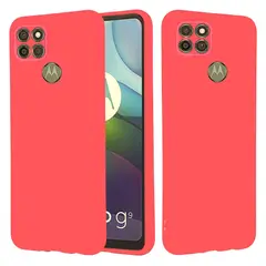 GENERICO - Funda Estuche Silicone Case Compatible Motorola G9 Power Salmón
