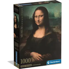 CLEMENTONI - Rompecabezas 1000 Piezas Arte Mona Lisa Leonardo