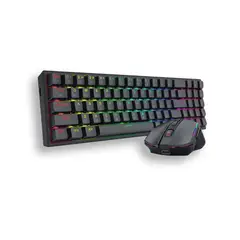 REDRAGON - Kit Gamer Inalámbrico S136 Teclado RGB + Mouse Óptico 4000DPI