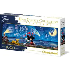 CLEMENTONI - Rompecabezas 1000 Piezas Noche Mágica Disney
