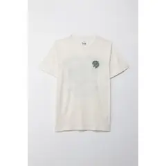 TENNIS - Camiseta manga corta estampada crudo para hombre