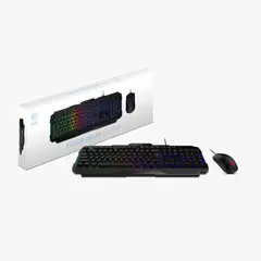 MSI - COMBO GAMER FORGE GK100 MOUSE Y TECLADO RGB