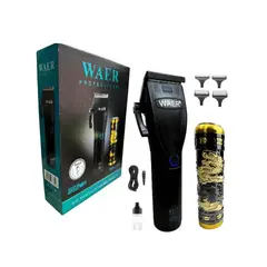 WAER - Combo Profesional WA-2051 Patillera + Afeitadora Inalámbrica