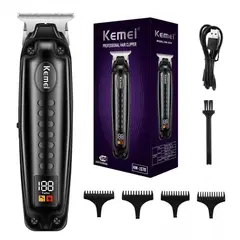 KEMEI - Maquina Profesional Barbera KM-1578 para Cabello