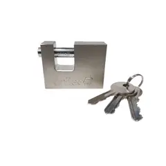 UNITEC - Candado Anticizalla De Seguridad 60mm Cromado