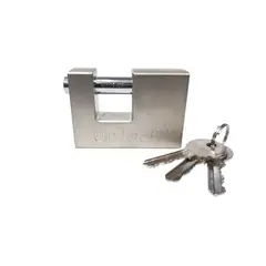 UNITEC - Candado Anticizalla De Seguridad 70mm Cromado