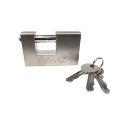 UNITEC - Candado Anticizalla De Seguridad 80mm Cromado