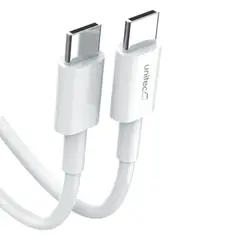 UNITEC - Cable Tipo C A Tipo C Carga Rápida 1 Metro 6A Alta Resistencia