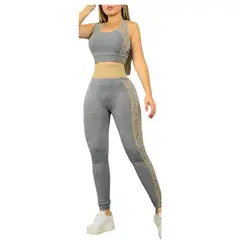 GENERICO - Conjunto Deportivo Leggins levanta cola + top deportivo.