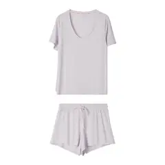 LILI PINK - Pijama de 2 piezas en poliester