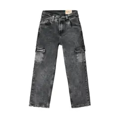 BIGBOYS - Jean Cargo Froster Gris