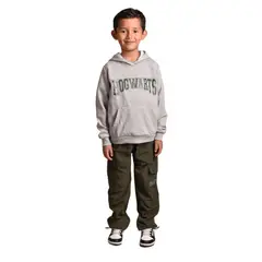 BIGBOYS - Buzo Hoodie Hogwarts Verde Niño