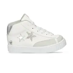 BUBBLE GUMMERS - Botas Infantil Para Niña Bubblegummers Blanco-Plateado Rosalin