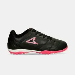 POWER - Tenis Deportivos Junior Para Niña Negro-Fucsia Rajani P