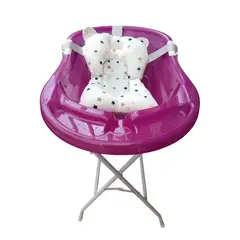 PRODEHOGAR - Bañera o Tina Para Bebe Con Soporte Plastico y Base Metalica