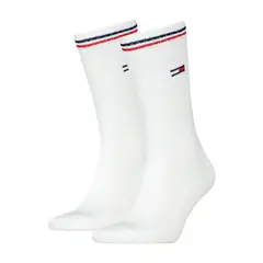 TOMMY HILFIGER - Pack blanco de 2 medias con logo