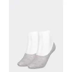 TOMMY HILFIGER - Pack gris de 2 medias tobilleros