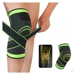 GENERICO - Rodillera Ortopédica Compresión Ajustable Protección Física