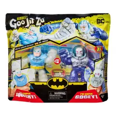 GENERICO - Goo Jit Zu Dc X 2 Artic Armour Batman Vs Mr Freeze
